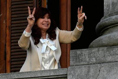 vicepresidenta argentina Cristina Fernández