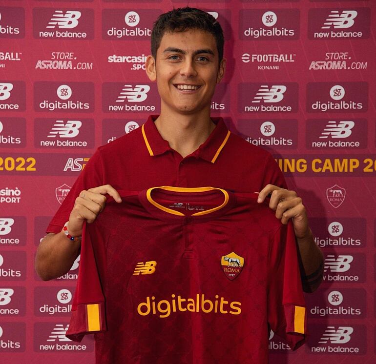 Paulo Dybala, nuevo jugador de la Roma.