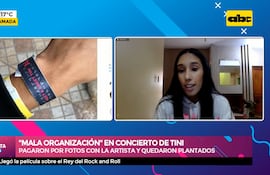 Denuncian mala organización en el concierto de Tini