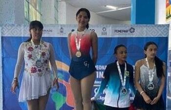 Antonella Magalí Arias Ruiz (15 años) se ganó la medalla de oro en la categoría Danza Intermedio Cadetes Femenino.
