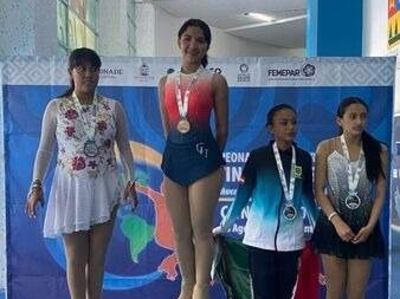 Antonella Magalí Arias Ruiz (15 años) se ganó la medalla de oro en la categoría Danza Intermedio Cadetes Femenino.