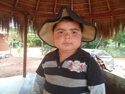 Jesús Fabián Vega Jara (capata’i) de Chore se ha convertido en un conocido personaje en esta localidad de Choré.