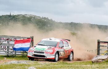 Alejandro Galanti (Toyota Etios R5), fue el último campeón sudamericano de rally en 2019.