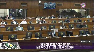 En la sesión extraordinaria de la Cámara de Diputados de la fecha, los congresistas aprobaron por mayoría la interpelación al presidente de la ANDE, Luis Villordo.