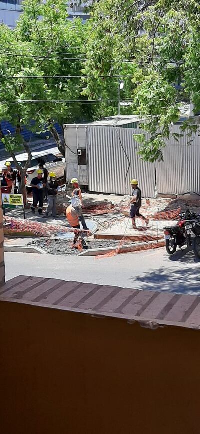 Agrandan vereda en Guido Spano