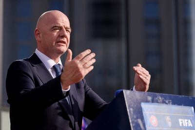 Gianni Infantino, presidente de la FIFA