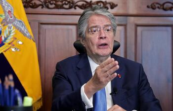 El presidente de Ecuador Guillermo Lasso