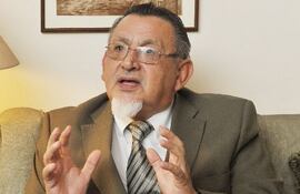 Tadeo Zarratea, juez del fuero laboral de la capital.