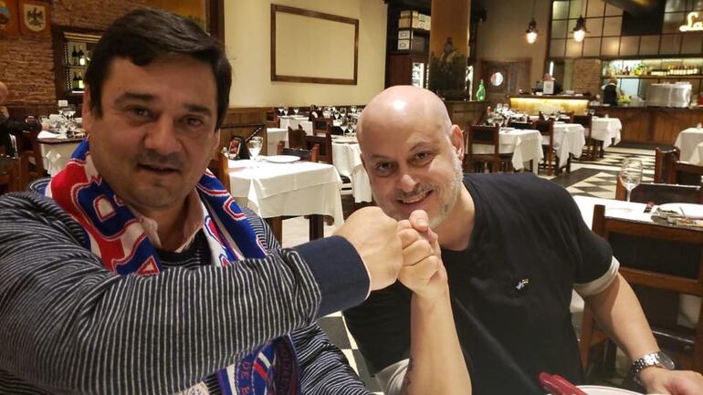 Salyn Buzarquis y Paraguayo Cubas en 2019.