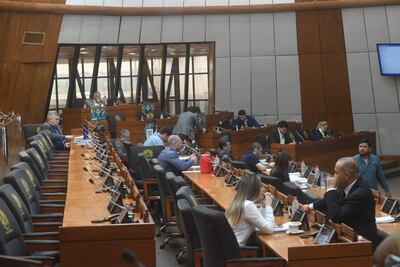 La mayoría de los diputados están sesionando hoy de manera virtual.