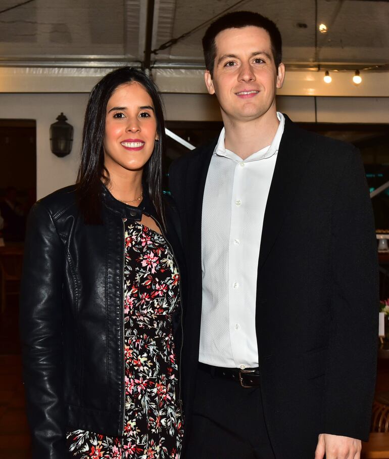 Analía Camé y Sebastian Willigs.