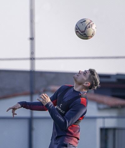 Claudio Aquino activa desde el viernes con normalidad en Cerro Porteño.