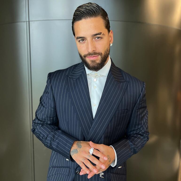 Maluma dijo a Marc Anthony: “Gracias por enseñarme el camino de la vida y no el de la música". (Instagram/Maluma)