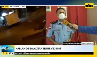 Una balacera entre vecinos terminó con una embarazada herida.