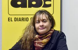 La jueza Nilda Giménez, quien está sumariada por supuestamente fijar de forma unilateral fechas de juicios.