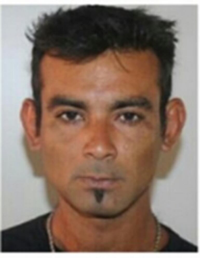 Antonio Galeano Brítez, presunto homicida detenido, según informaron fuentes de la Policía Nacional. 