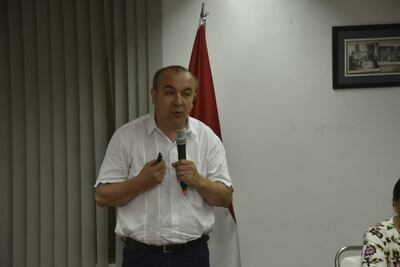 Roberto Cano, viceministro de Educación.