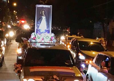 En el Santuario María Auxiliadora estará la Virgen de Caacupé.