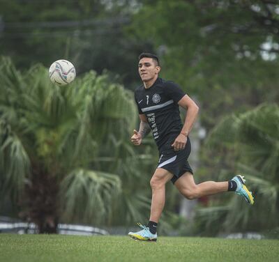 Hugo Francisco Fernández (24) lleva 17 partidos y un gol en Olimpia este año.