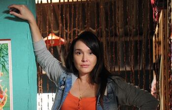 Lali González en el rol de Rita, en la telenovela La 1-5/18.