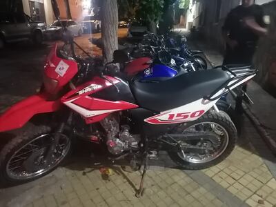 Un ciudadano recuperó su moto que había sido robada