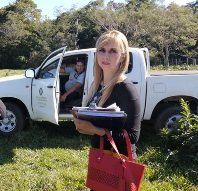 Asistente fiscal Raquel Fernández.