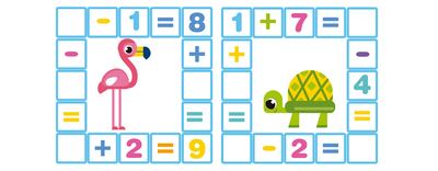 Crucigramas y ecuaciones.