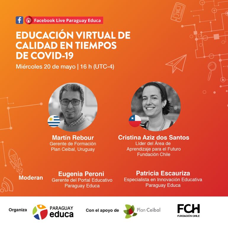 Conversatorio sobre educación virtual