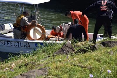 Buzos tácticos de Prefectura hallaron el cuerpo de la víctima con signos de haber sido golpeada.