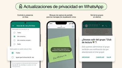WhatsApp presenta nuevas funcionalidades enfocadas a la seguridad en la aplicación.