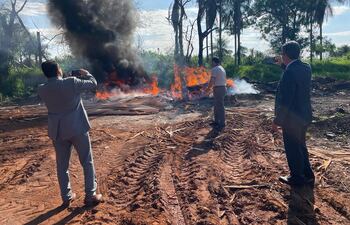 La droga fue destruida como anticipo jurisdiccional de pruebas.
