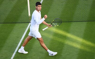 Carlos Alcaraz sigue avanzando en el torneo de Wimbledon