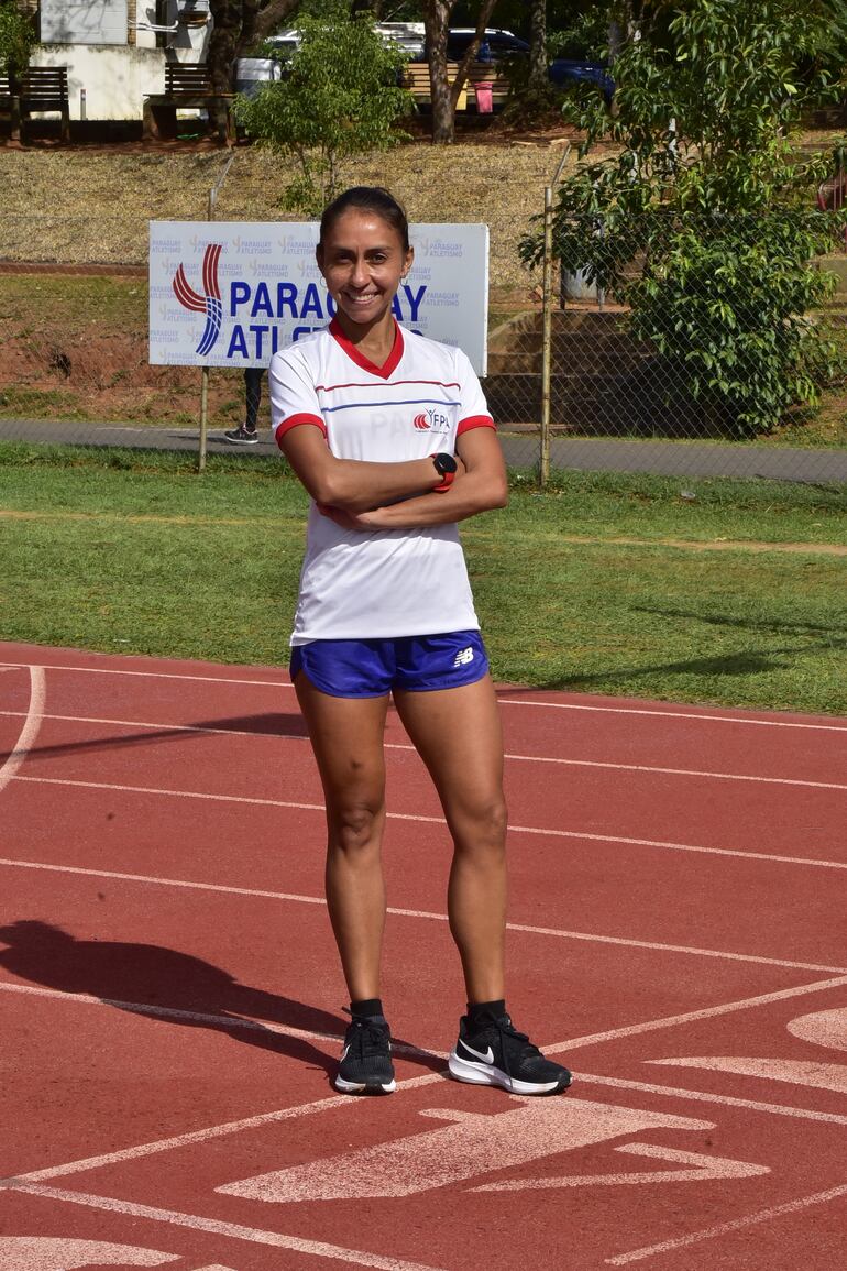 Fátima Romero, maratonista.