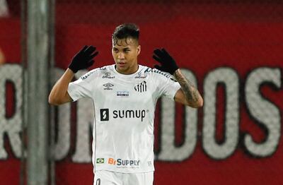 Kaio Jorge Pinto, 19 años, el juvenil  goleador del Santos