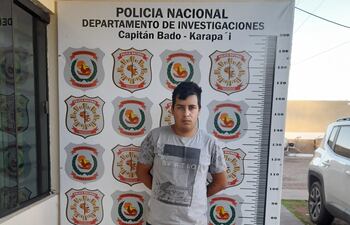 Leandro López Suárez, detenido.