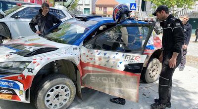 Fabrizio Zaldívar trabajó bastante junto a Carlos Del Barrio y Xavi Pons en la puesta a punto.