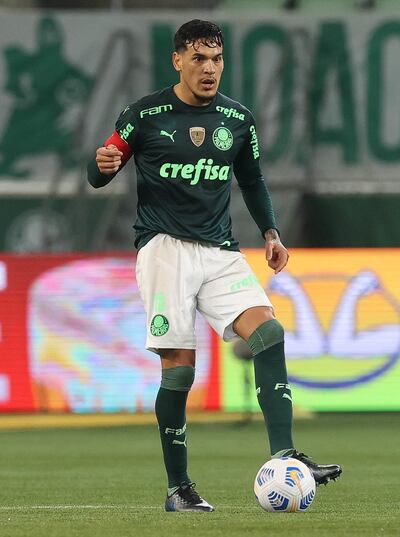 Gustavo Gómez, capitán del Palmeiras.