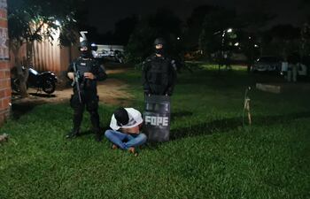 Freddy Esteban González Núñez, de 24 años, quien fue detenido hoy. Es el supuesto asesino del comisario Ferrari.