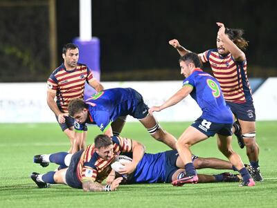 Juego de los Yacaré contra American Raptors, donde salió airosa la franquicia paraguaya.