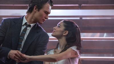 Amor sin barreras película Ansel Elgort Rachel Zegler