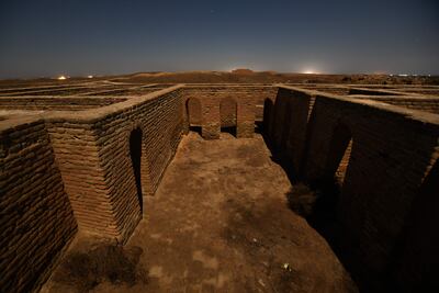 Imagen de la antigua ciudad de Ur, en Irak.