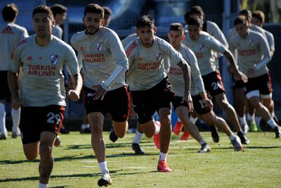 El conjunto argentino debía viajar este martes a Colombia pero no lo hizo.