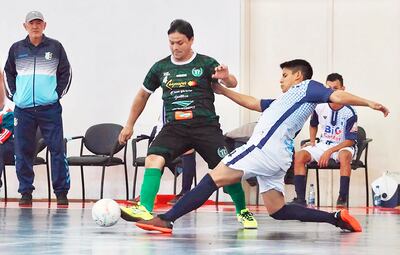 Juego correspondiente a la tercera fecha entre el Deportivo Humaitá y Santa María.