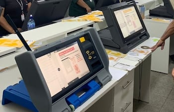 Máquinas de votación, Justicia Electoral, Elecciones Paraguay 2023
