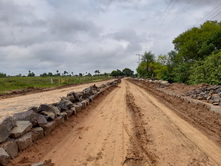zona de obra en la Isla Yasyretá