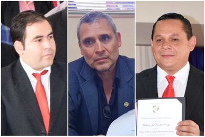 Jorge Miguel Vázquez Duarte (ANR, Fuerza Republicana), concejal departamental, quien correría con ventaja;  Guido Girala (PLRA), actual presidente de la Junta Departamental, también pelearía reñidamente por el cargo y  Richard Peralta (ANR HC), edil departamental, carga con desventaja por ser del equipo del cuestionado Vera Báez.