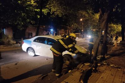 accidente Asunción bomberos