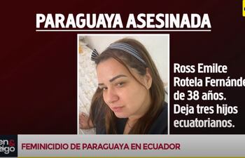 Siguen indagando el móvil e la muerte de la compatriota, que fue atacad por sicarios en Ecuador.