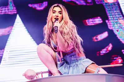 La cantante y bailarina española Lola Índigo.