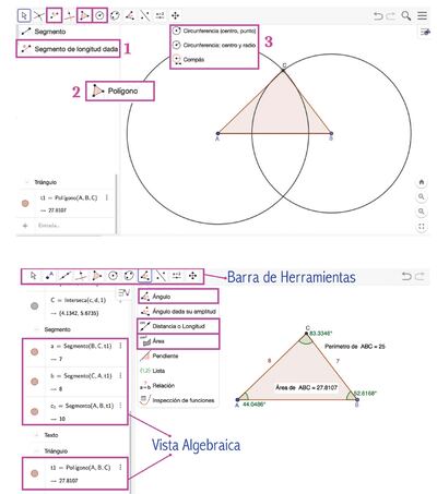 Construcciones geométricas básicas. Paso a paso